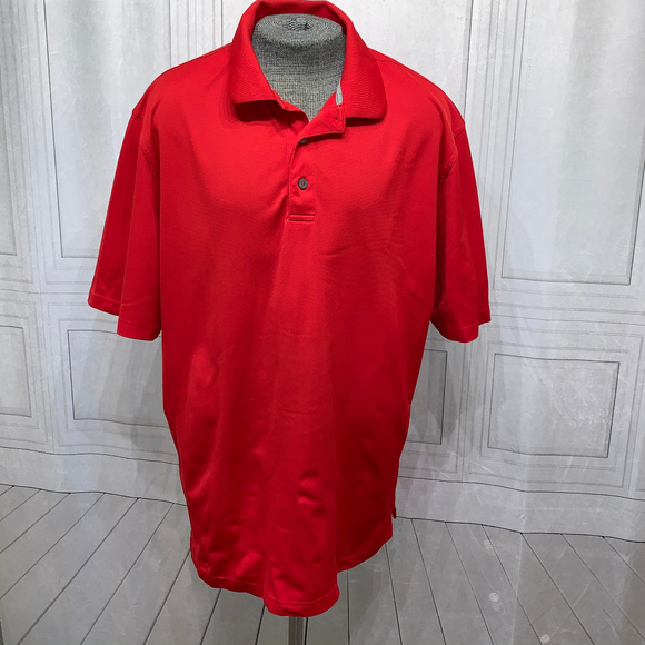 reebok golf speedwick solid polo shirt